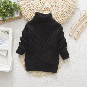Vente flash - Automne-hiver - Vêtements pour tout-petits - Couleurs unies - Pulls en tricot pour garçons - 1 2 3 4 5 6 7 ans - Pulls pour filles - Product Image 3