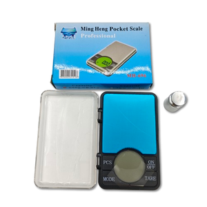 Мини ювелирные весы <span class=keywords><strong>MingHeng</strong></span> 696 из нержавеющей стали алмазные электронные цифровые карманные весы 600 г 0,01 г 1 кг 0,1 г карманные весы - Product Image 4
