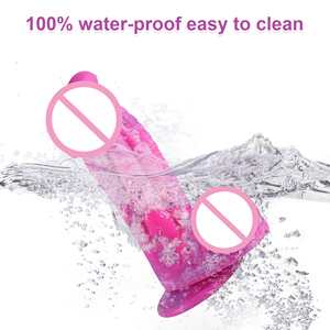 Xise Hot Sex Toys Mannelijke Kunstmatige Penis Foto Enorme Monster <span class=keywords><strong>Dildo</strong></span> Realistische Sex Mannelijke <span class=keywords><strong>Dildo</strong></span> Voor Vrouwen Siliconen Rubber - Product Image 2