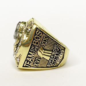Anillo de Campeones del Mundo de los San Francisco 49ers, Joyería de Aleación Chapada en Oro, Recuerdo para Hombre - Product Image 2