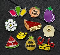 Aili – Épingles émaillées personnalisées professionnelles en gros, badges métalliques plaqués or pour impression UV et estampage, thème anime et dessins animés