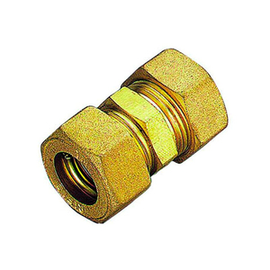Acoplamiento rápido TIEMME, accesorio recto intermedio, 16 juntas tóricas, superficie lisa, acero al carbono, acero inoxidable, acoplador de manguera de cobre - Product Image 2