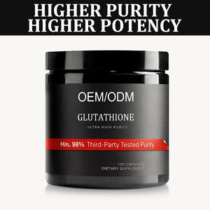 แคปซูลกลูตาไธโอนความแข็งแรงสูงพิเศษมีสาร98% + สารต้านอนุมูลอิสระจากบุคคลภายนอกที่ผ่านการทดสอบสูงอาหารเสริมเพื่อสุขภาพสำหรับ - Product Image 3