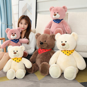 5 stelle orsacchiotto peluche giocattolo sciarpa orso straccio regalo di compleanno per amici maschi e femmine - Product Image 3