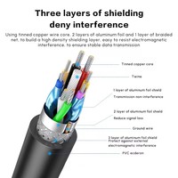 Kabel Printer USB 3.0 UGREEN USB a ke B Kabel USB B Berlapis Nikel Kabel Printer Kecepatan Tinggi