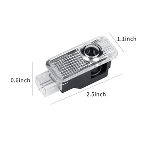 Pour <span class=keywords><strong>Audi</strong></span> A4/A4L A8 A7 A5 A6/A6L Q7 R8 A1 Q3 : Projecteurs de bienvenue pour portières, éclairages au sol laser avec logo de voiture - Product Image 5