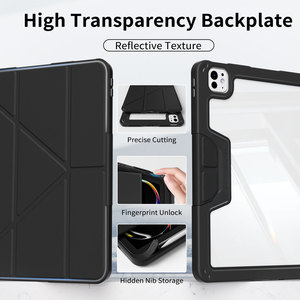 Kenke nuevo Origami Y Fold a prueba de golpes TPU funda protectora derecha portalápices Auto Sleep Wake iPad funda para iPad 10th 10,9 pulgadas - Product Image 4