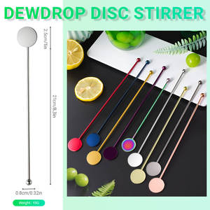 Pengocok minuman Spiral Bar Cocktail baja tahan karat pengaduk Cocktail tongkat pencampur susu teh kopi tongkat pencampur alat Bar - Product Image 2