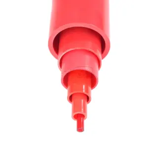factory cheap price customized color plastic profile Glue stick PVC pipes ABS tube