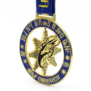 Goedkope Custom Metal Draaibaar Medaillon Medaille Embleem