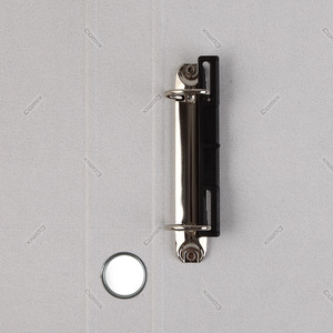 Carpeta de archivos Comix A4 de 1,5 pulgadas con 2 orificios tipo D, plástico, azul y negro - Product Image 4