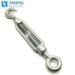 Günstiger Preis, verschiedene Spezifikationen, sicherer, beliebter, heiß begehrter DIN1480 Spannschlosshaken mit offenem Körper/Haken - Product Image 1