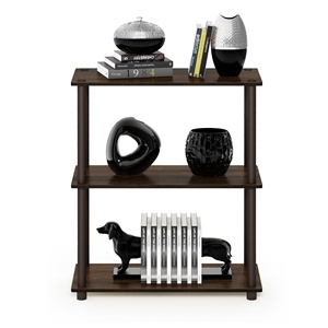 Étagère d'angle moderne en bois pour le salon Étagère étroite pour le mur Étagère de rangement à plusieurs étages Petite étagère - Product Image 5