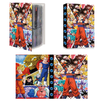 Album à 4 pochettes pour cartes de collection Anime Dragons Balls, classeur pour cartes à collectionner, capacité de stockage de 240 cartes, livre de collection de grande capacité pour cartes de jeu TCG