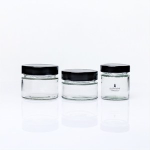 Pot en verre hermétique de 100 ml avec couvercle métallique – Solution de stockage pour emballage alimentaire, confiture, sauce, légumes marinés - Product Image 1