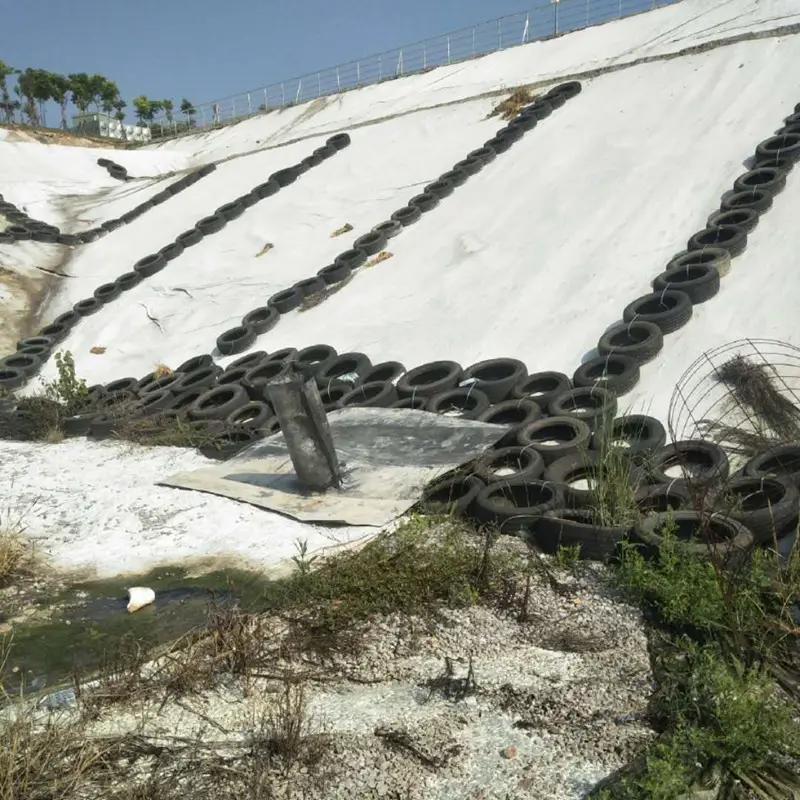 Rete in fibra di vetro bitume geocell geotessile linea di produzione pp geotessile idraulico geotessile tubi