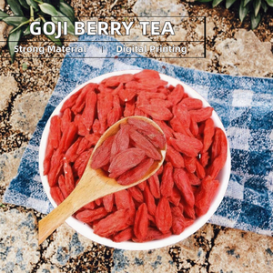 Bayas de Goji Rojas Secas Orgánicas a Granel, Extracto Herbal Silvestre en Polvo para Té de Ningxia, Proceso de Secado por Congelación - Product Image 2