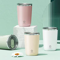 2023 nouvelle tasse à café auto-agitante étanche personnalisée tasse de mélange électrique automatique Rechargeable avec couvercle pour café/lait/thé