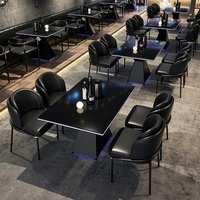 Table et chaises de bar industrielles pour KTV, pub, discothèque, restaurant, tables et chaises de bar commerciales, tables et chaises de café