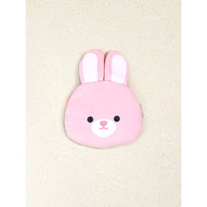 Alla moda con cerniera animale viso portamonete per bambini personalizzabile cartone animato ricamato Design minimalista disponibile in seta per ragazze - Product Image 1