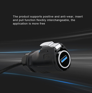 Cnlinko Không Thấm Nước Chế Độ Kép Tín Hiệu IP68 Kết Nối Sợi Quang Điện Hàng Không Thông Tư Kết Nối - Product Image 2