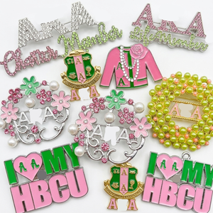 Distintivo Personalizzato per Soci, Spilla con Lettere Greche, Distintivo Elettorale, Spilla da Bavero per Blazer e Abito, Gemelli da Risvolto - Product Image 1