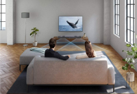 Barre de son Home Cinéma avec télécommande, caisson de basses intégré, interfaces multiples (Aux USB Optique)