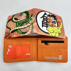 80 estilos Dragon Goku Vegeta Broly Super Saiyan Shenron <span class=keywords><strong>Piccolo</strong></span> monederos titulares Unisex PU Anime cartera para hombres mujeres niños - Product Image 5