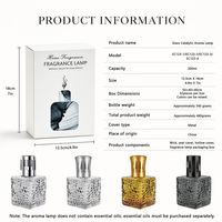 Lampe à huile essentielle d'aromathérapie Berg 200 ml Water Cube pour une utilisation aromatique, lampe à parfum, origine Guangdong