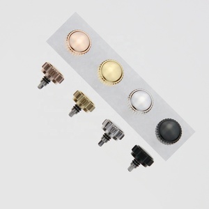 เม็ดมะยมนาฬิกาบางเฉียบ 7.0 มม. ทำจากสแตนเลสสตีล 316L สำหรับรุ่น NH34 35 36 SKX007 - Product Image 1