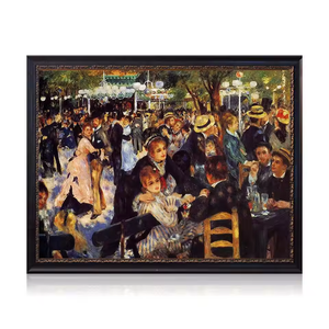 Gran Oferta: Pintura al Óleo sobre Lienzo Hecha a Mano de Alta Calidad, Inspirada en las Obras Maestras Impresionistas de Renoir, BC18-008 Impre - Product Image 2