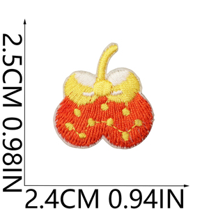 64 stks/<span class=keywords><strong>set</strong></span> Borduren 3M Lijm Backing Adhesive Geweven Stof Cartoon Ontwerp Chenille DIY Accessoires Tas Kledingstuk Decoratie Label - Product Image 4