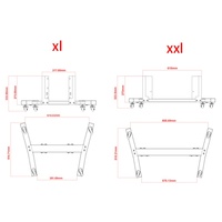 Panneau de luminothérapie rouge REDDOT sur pied pour la série RDPRO3000, usage domestique et commercial, avec soulagement de la douleur et chauffage physique