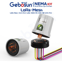 Contrôleur NEMA 7 broches pour système d'éclairage public intelligent IoT LoRa-Mesh, contrôle sans fil, plateforme SSLS, contrôleur d'éclairage public Lora