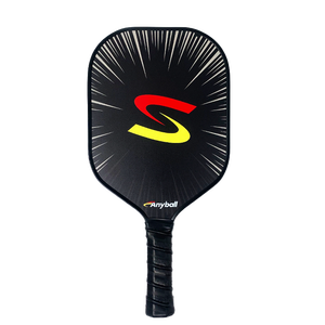 Pagaie de Pickleball bon marché Chine OEM fournisseur jeu de sport populaire pagaie de Pickleball en fibre de verre pagaie de Pickleball noir 14mm 16mm - Product Image 1
