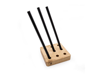 Porte-stylos en bois minimaliste, organisateur de bureau en bois massif pour la décoration de la maison et du bureau, porte-crayons en noyer et chêne, accessoires de bureau, cadeau
