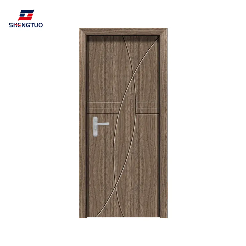 Porte intérieure en bois Simple sur mesure, de bonne qualité, balançoire, MDF, pour chambre à coucher