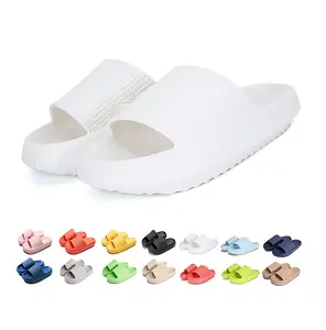 Cloud Slippers Massage Shower Super Soft Thick Soled Cloud House Slides Sandals Non-Slip Quick Drain Hole Slippers