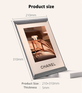 A4 Văn Phòng Nhà Hàng Bảng Tường Treo Dính Dính Giá Danh Sách Hiển Thị Clipboard Clip <span class=keywords><strong>Menu</strong></span> Chủ Bìa Khung Từ Tính - Product Image 5