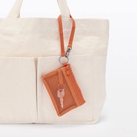 Sac cosmétique, porte-cartes, organiseur de documents, porte-monnaie, sac portable personnalisé en polyester recyclé de style japonais 2026