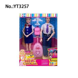 Belle robe de <span class=keywords><strong>11</strong></span> pouces de poupée de mode solide avec accessoire - Product Image 5