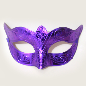 Correa ajustable ligero PVC media <span class=keywords><strong>cara</strong></span> <span class=keywords><strong>Halloween</strong></span> Cosplay máscara plástico galvanizado 6 colores <span class=keywords><strong>para</strong></span> fiestas de cumpleaños Año Nuevo - Product Image 5