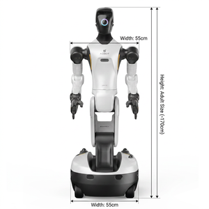 Robot de Interacción para Servicios Hoteleros de Lujo AGIBOT G2, 26 DOF, Control por Gestos con Mano Biónica, Batería de <span class=keywords><strong>4</strong></span> Horas de Duración, Carga Automática, IP42 - Product Image 2