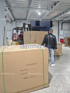 Dispensador de Agua de Mar Fresca, Máquina Industrial de Hielo en Cubos de Gran Capacidad (500 kg) con Certificación CE y ETL para Venta Doméstica - Product Image 6