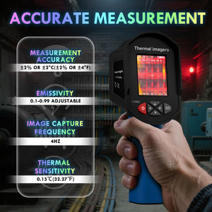 Caméra d'imagerie thermique avancée <span class=keywords><strong>HP</strong></span>-950F-Écran LCD couleur de 2.4 pouces, plage de température de-20 ℃ à 300 ℃ et émissivité réglable - Product Image 2