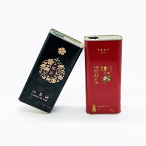 Lata Rectangular de 1.5L para Almacenamiento de Aceite de Oliva, de Hojalata, Grado Alimenticio, con Logotipo Personalizado, Buen Sellado e Impresión Offset - Product Image 2
