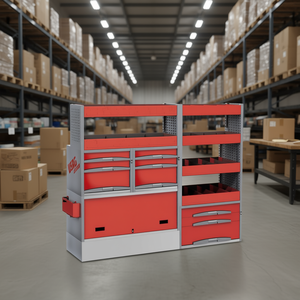 Gabinete de Almacenamiento de Plástico 5006 C5 con Cajones y Estantes para Organización de Almacenes - Product Image 3