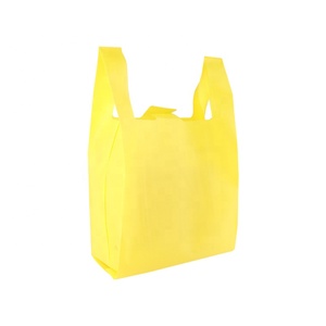 Bolsa de Compras Reutilizable, Ecológica, Biodegradable, sin Tejido, con Asas de Tela, Impresa con Serigrafía, Tipo Tote/Vest, Reciclable - Product Image 2