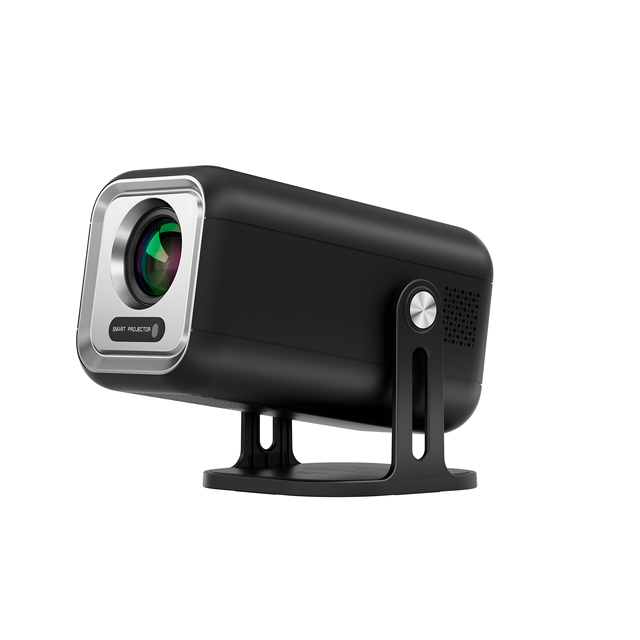 2025 Portable Mini Hot Selling 4K Projector Android 13 Smart Home Theater Projector 5G Built-In Manual 300 ANSI Lumen