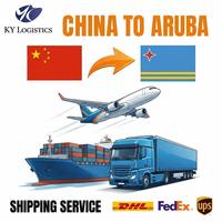 Agent maritime pas cher pour Aruba, service logistique, transitaire, fret maritime et aérien Chine-Aruba, porte-à-porte, meilleur service mondial